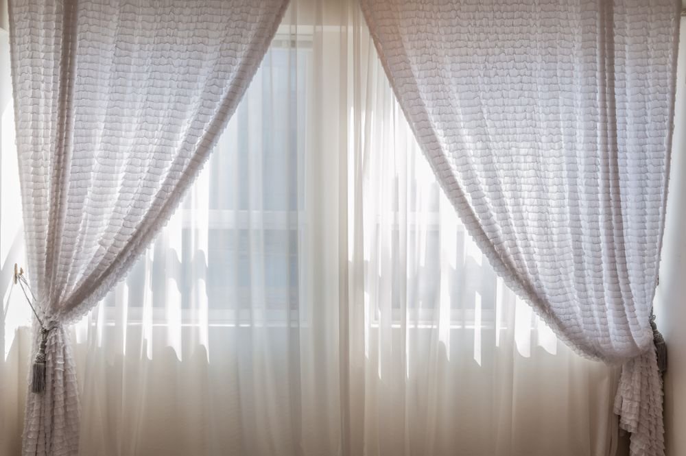 NICETOWN Sheer Voile Curtain Panels